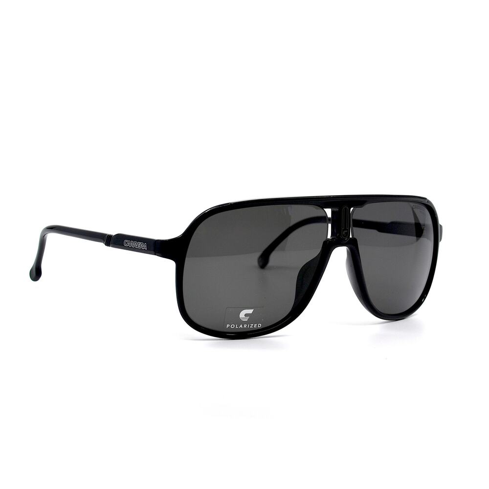 NEW CARRERA 1047/S BLACK GREY POLARIZED AUTHENTIC SUNGLASSES